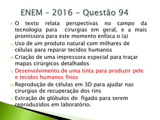 Revisão - ENEM 2020 - PPT