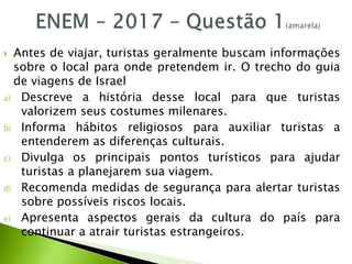 Revisão - ENEM 2020 - PPT