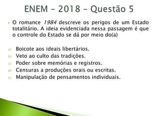Revisão - ENEM 2020 - PPT