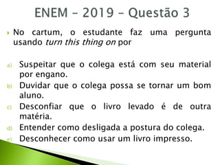 Revisão - ENEM 2020 - PPT