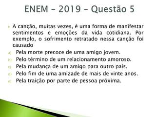 Revisão - ENEM 2020 - PPT