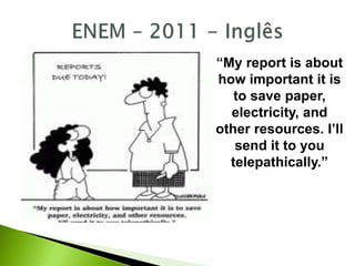 Revisão - ENEM 2020 - PPT