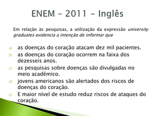 Revisão - ENEM 2020 - PPT