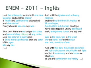 Revisão - ENEM 2020 - PPT