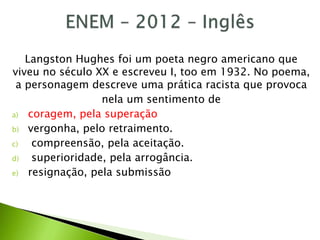 Revisão - ENEM 2020 - PPT