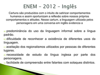 Revisão - ENEM 2020 - PPT