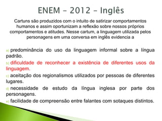 Revisão - ENEM 2020 - PPT