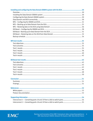 White Paper: Backup and Recovery of the EMC Greenplum Data Computing ...