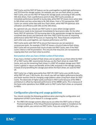 Fast Cache EMC FAST Cache | PDF