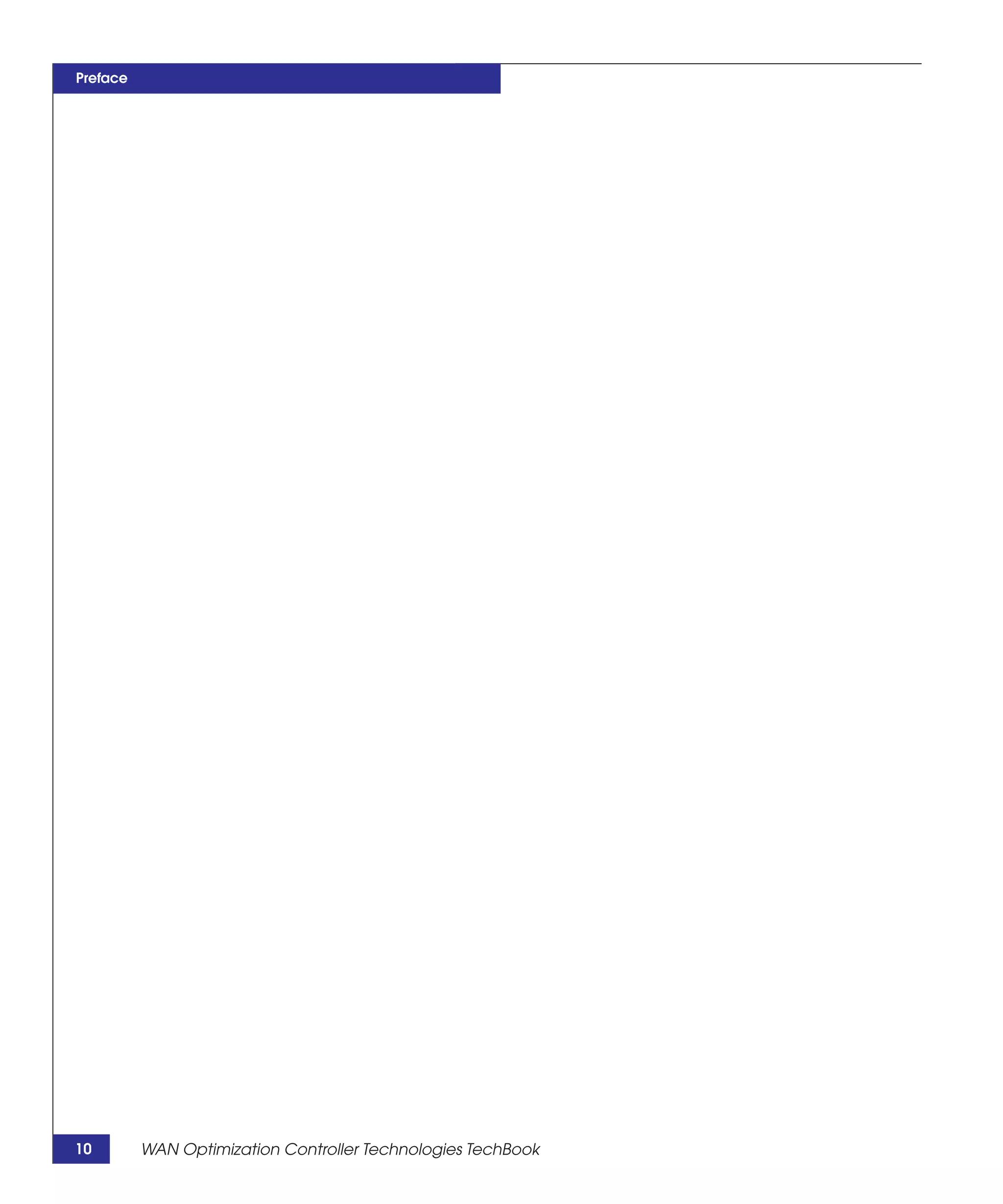 Preface




10        WAN Optimization Controller Technologies TechBook
 