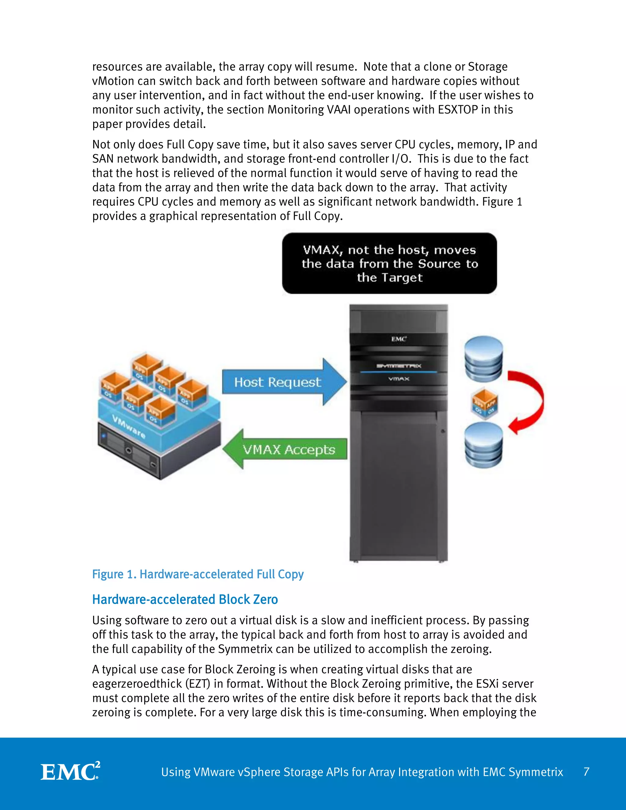 White Paper: Using VMware Storage APIs for Array Integration with EMC ...