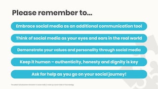 Please remember to…
The patient and physician interaction in social media, in tweet up: social media in rheumatology
Embra...