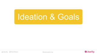 @Uberflip #uberwebinar@HanaAbaza
Ideation & Goals
 