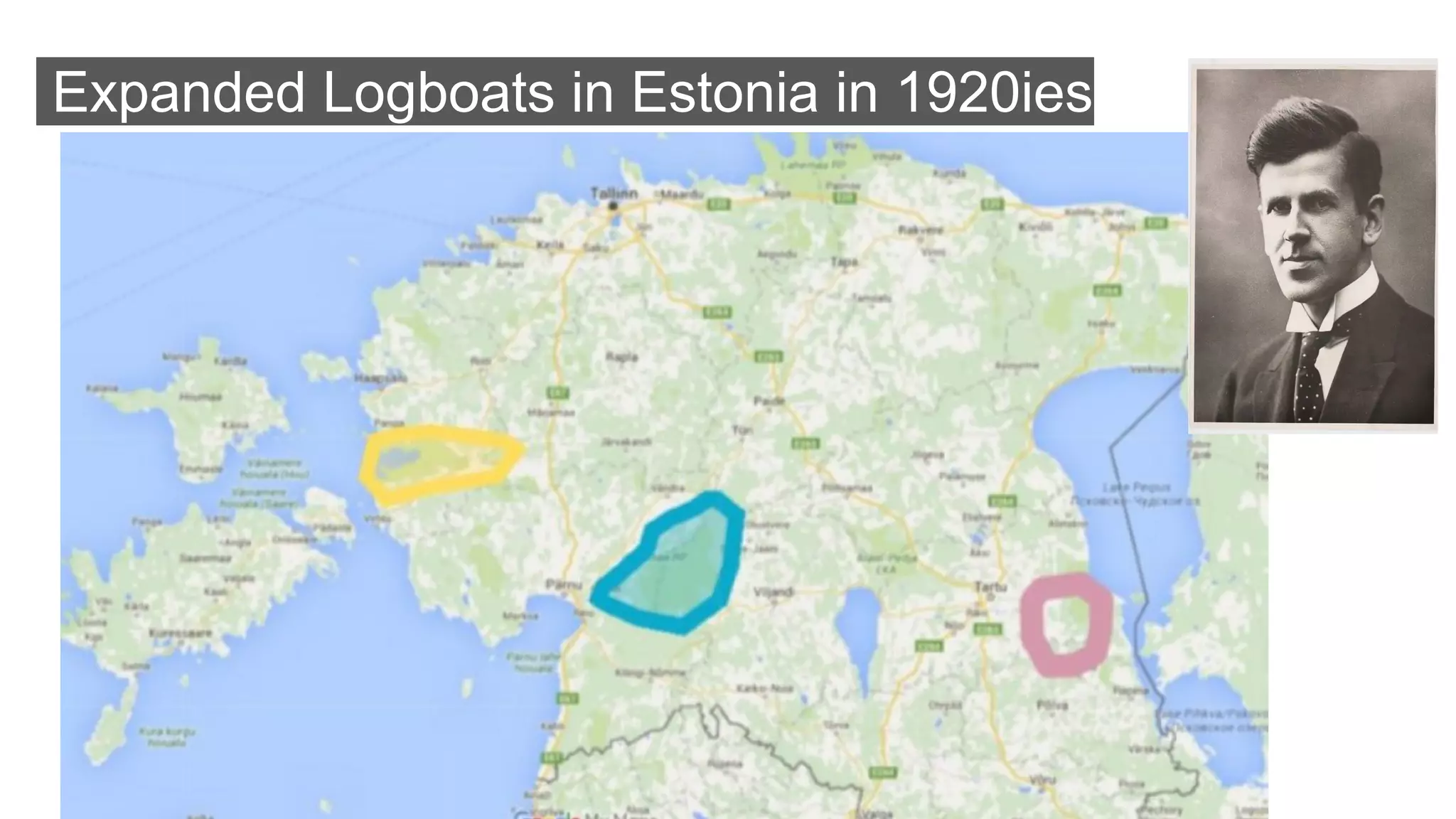 Expanded Logboats in Estonia in 1920ies
 