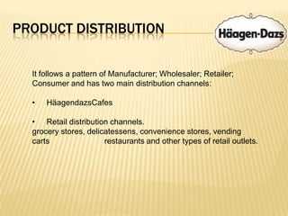 Then in 1976, Mr. Mattus' daughter Doris opened the first Häagen-Dazs® shop in Brooklyn New York.