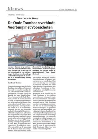 Haags nieuwsblad 02-03-2012