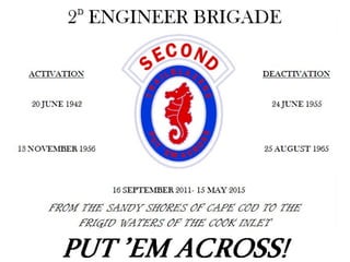 2D Engineer Brigade Heritage and Awards Lunch