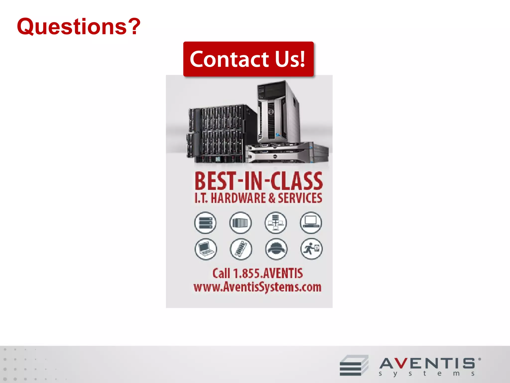 Disaster Recovery & Business Continuity Overview 