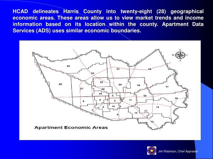Harris County Appraisal District Map