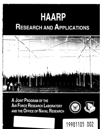 Haarp research andapplications