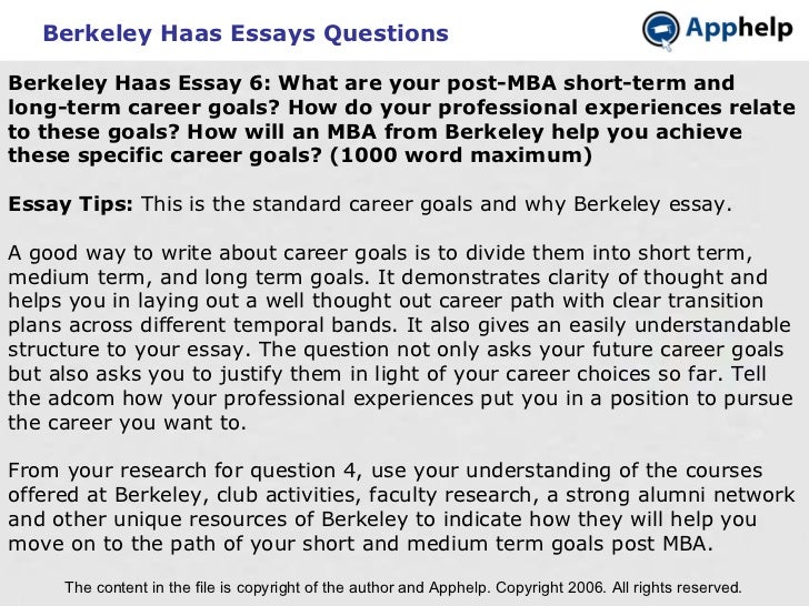 Haas essay examples image