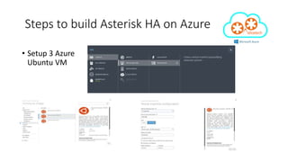 High Availability Asterisk and FreePBX on Microsoft Azure | PPTX