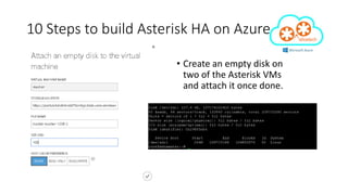 High Availability Asterisk and FreePBX on Microsoft Azure | PPTX