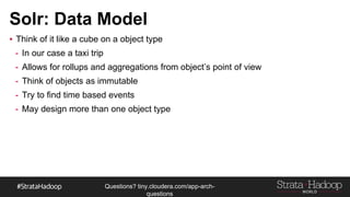 Questions?
tiny.cloudera.com/questions
Nested Writing Example in Spark
val jsonDF = hiveContext.read.json(jsonRDD)
jsonDF.write.parquet("./parquet")
hiveContext.createExternalTable("jsonNestedTable", "./parquet")
 