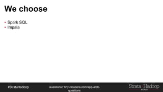 Questions?
tiny.cloudera.com/questions
Lucene Indexing (Kibana & Banana)
 
