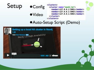 Setup   •Conﬁg

        • Video

        • Auto-Setup Script (Demo)




                                     25
 