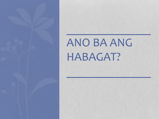 Habagat, Amihan, at ITCZ | PPTX