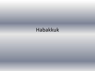 Habakkuk 