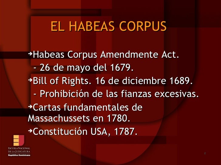 ENJ-300 Hábeas Corpus