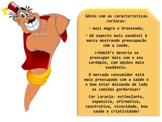 Gênio com as características cariocas:  mais magro e bronzeado;