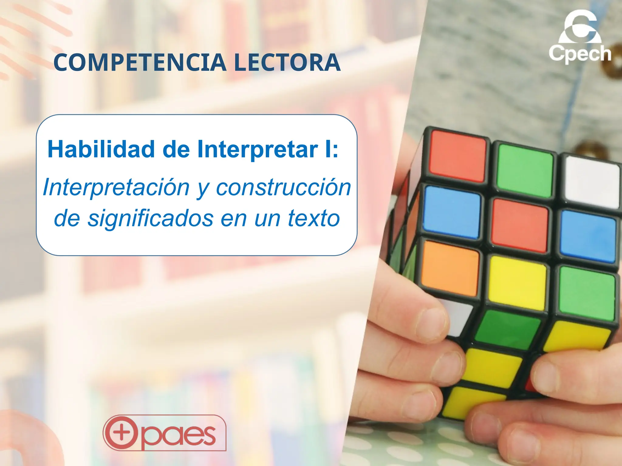 PPT DE LA HABILIDAD DE INTERPRETAR UN TEXTO | PPTX