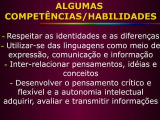 Habilidade  e competência
