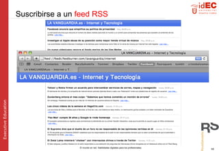 Suscribirse a un   feed RSS 