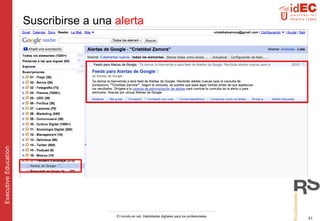 Suscribirse a una   alerta 