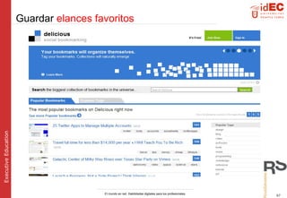 Guardar  elances favoritos 