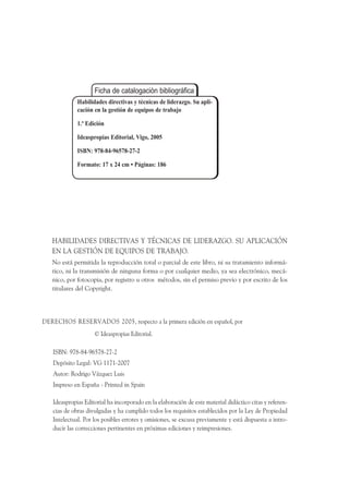 Habilidades directivas y técnicas de liderazgo | PDF