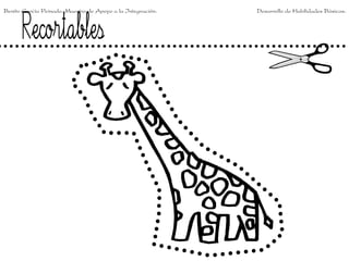 Benito García Peinado. Maestro de Apoyo a la Integración.   Desarrollo de Habilidades Básicas.
 