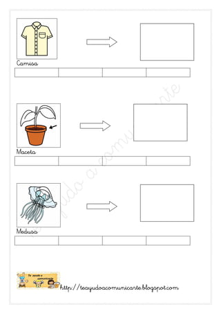 Camisa




Maceta




Medusa




         http://teayudoacomunicarte.blogspot.com
 