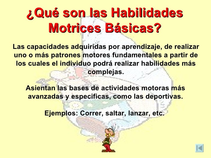 Habilidades Motrices Basicas Muy Bueno