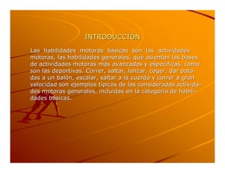 Habilidadesmotrices Jaimerojas