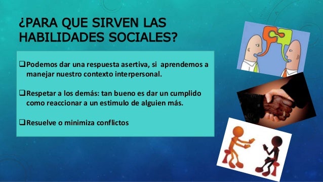 Habilidades sociales
