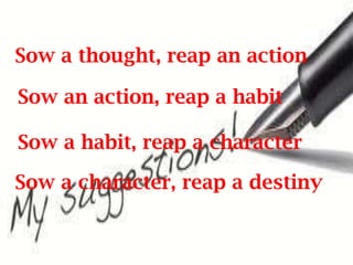 Habit 1 of Seven habits by Stephen R covey