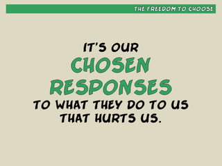 Habit #1 - Be Proactive