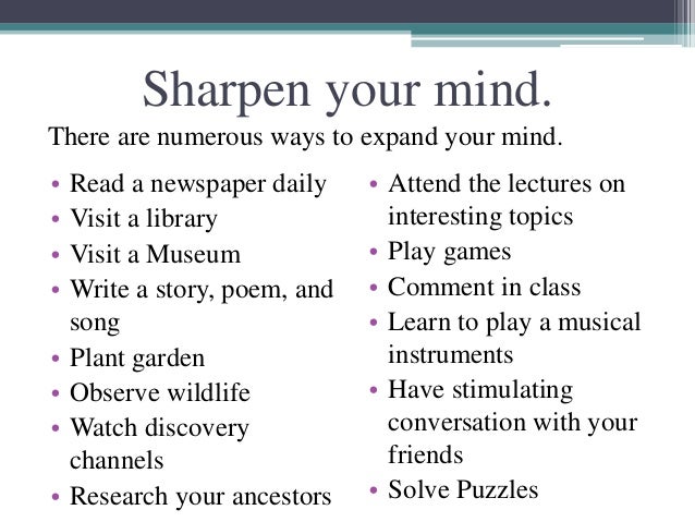 Sharpen the Saw::Habit 7:: 7 Habits of Highly Effective Teens:: Sean