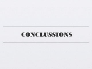 CONCLUSSIONS
 