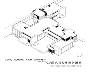 casa schindler simplicidad formal y estructural 